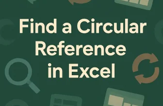 featured image - how to find a circular reference in excel