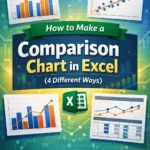 featured image - how to make a comparison chart in excel