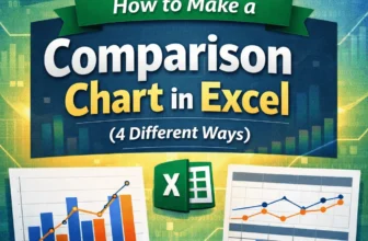 featured image - how to make a comparison chart in excel