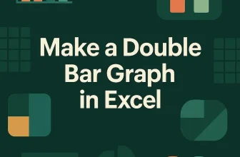 featured image - how to make a double bar graph in excel
