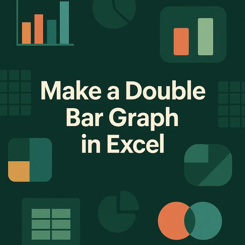 How to Make a Double Bar Graph in Excel (2 Easy Ways) - Excel Insider