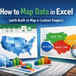 featured image - how to map data in excel