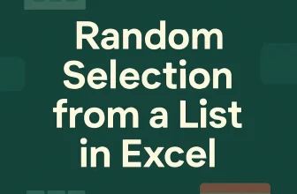 featured image - how to randomly select from a list in excel