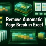 featured image - how to remove automatic page break in excel