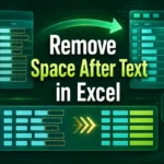 featured image - how to remove space in excel after text