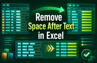featured image - how to remove space in excel after text