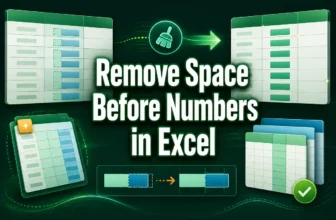 featured image - how to remove space in excel before numbers