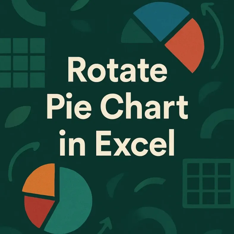 featured image - how to rotate pie chart in excel