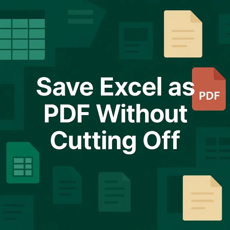 featured image - how to save excel as pdf without cutting off