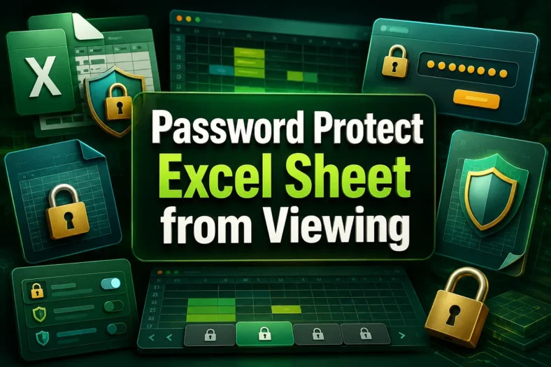 featured image - password protect excel sheet from viewing