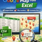 featured image - plot addresses on google map from excel