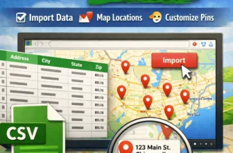featured image - plot addresses on google map from excel