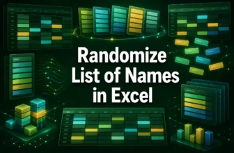 featured image - randomize list of names in excel