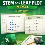 featured image - stem and leaf plot in excel