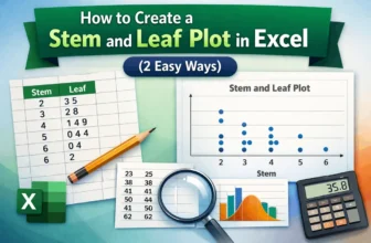 featured image - stem and leaf plot in excel
