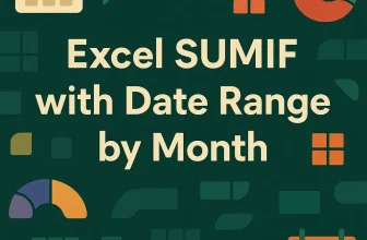 featured image - sumif date range month