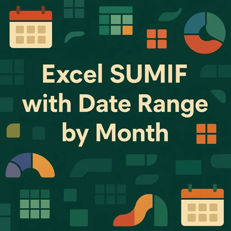 featured image - sumif date range month