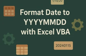 featured image - vba format date yyyymmdd
