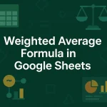 featured image - weighted average formula google sheets