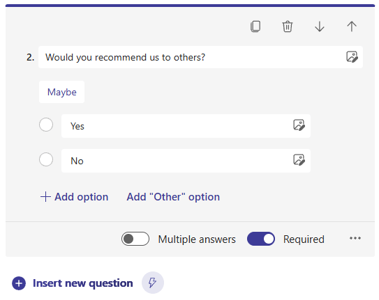 how to create a questionnaire in excel setting up a choice question