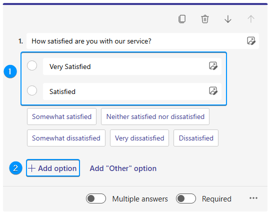 how to create a questionnaire in excel adding answer options