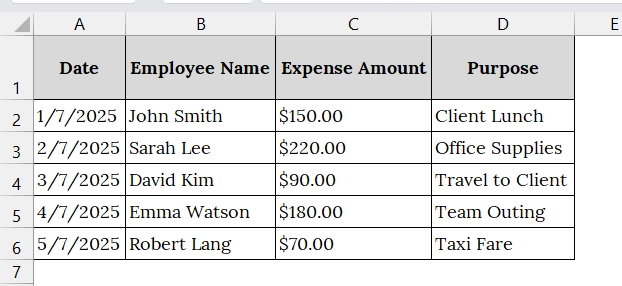 Sign with a Signature Line and a Visible Signature as Digital Signature in Excel