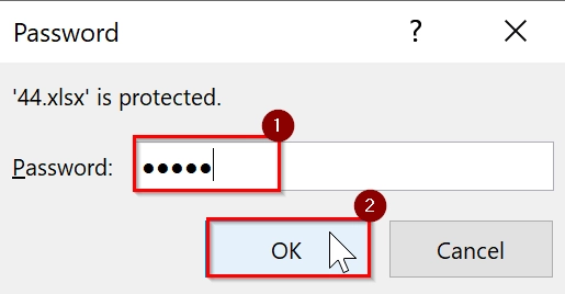 Unlock the Excel Sheet for Editing with Password