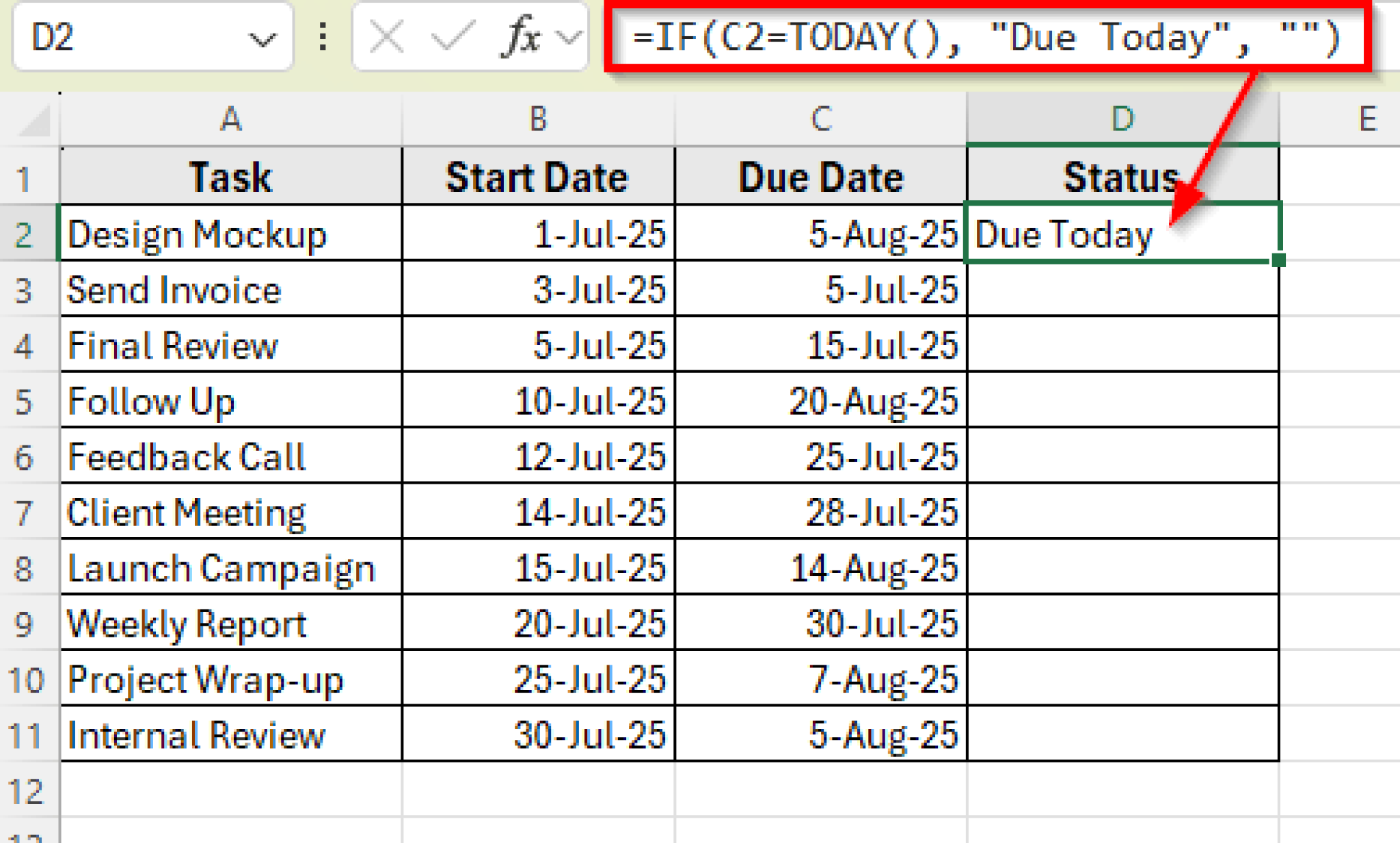 How to Use IF Function with Dates in Excel (4 Examples) - Excel Insider