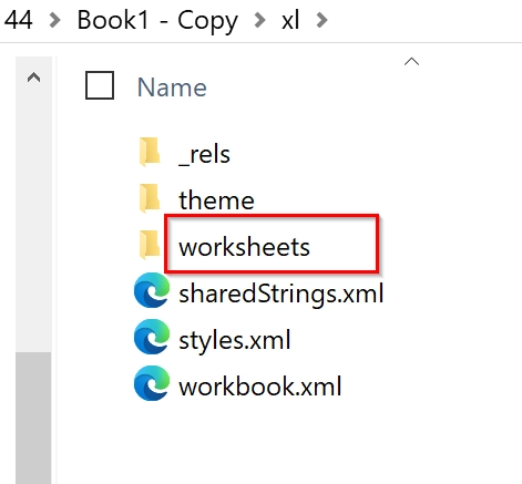 Unlocking Excel Sheet Using the XML Editing without Password