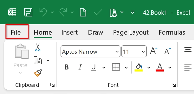 Using Save As Dialogue Box to Password Protect Excel Workbook From Opening