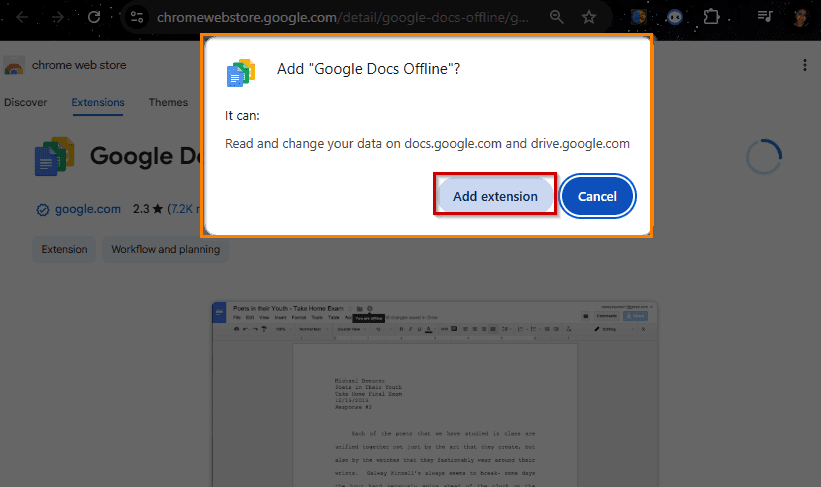 Installing Chrome Extension