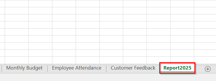 Check Whether a Sheet Exists and Create It If It Doesn’t