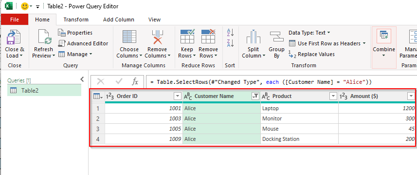 Using Power Query to Return All Matches in Excel