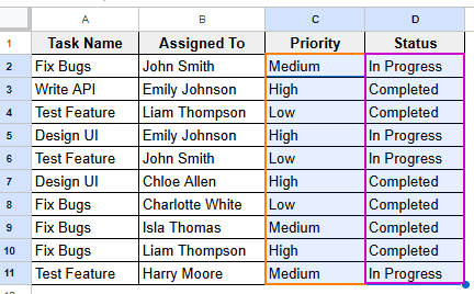 Custom Sorting Order Using Drop Down & Filter
