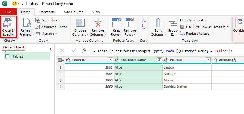 Using Power Query to Return All Matches in Excel