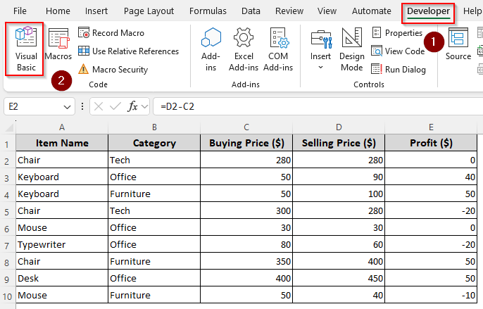 Custom VBA Macro to Set Cells to Blank