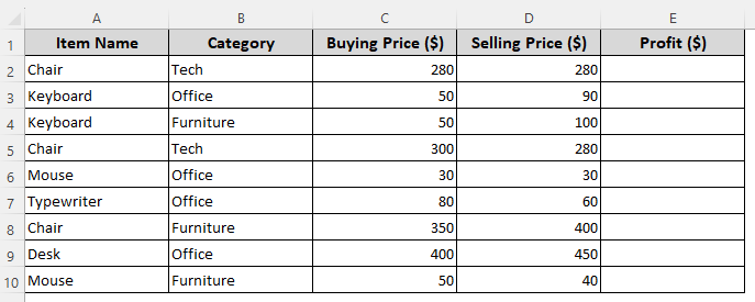 Using the IF Function to Set a Cell to Blank in a Formula
