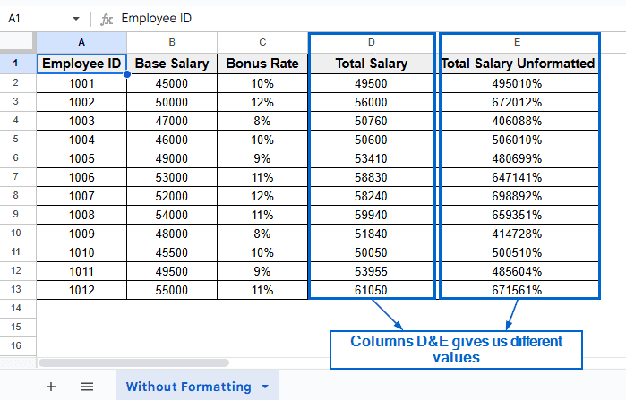 Copy Formula Using Absolute Cell References