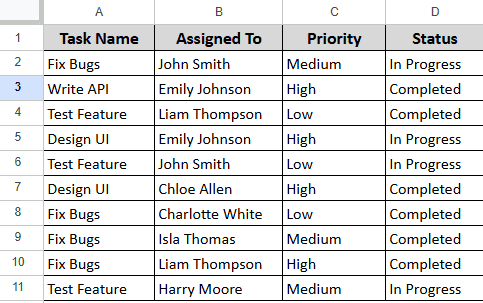 Sorting Single Column with ‘Sort Range’ Option