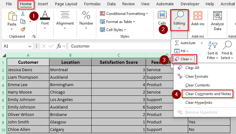 Manually Remove Hidden Metadata, Links, Comments, and Named Ranges
