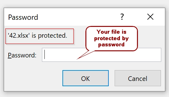 Using Protect Workbook Feature to Password Protect Excel Workbook From Opening