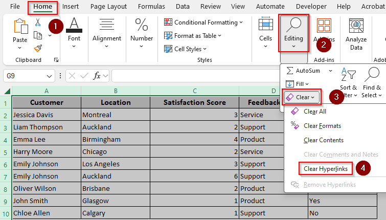 Manually Remove Hidden Metadata, Links, Comments, and Named Ranges