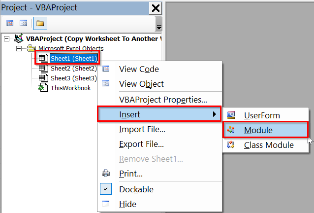 Copy Worksheet to a New Workbook
