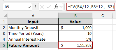 Steps to Create Two Variable Data Table