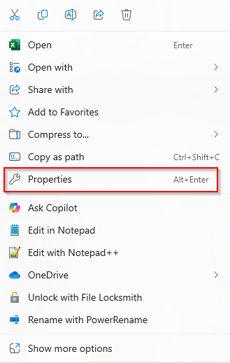 Remove Metadata Using the Windows File Explorer