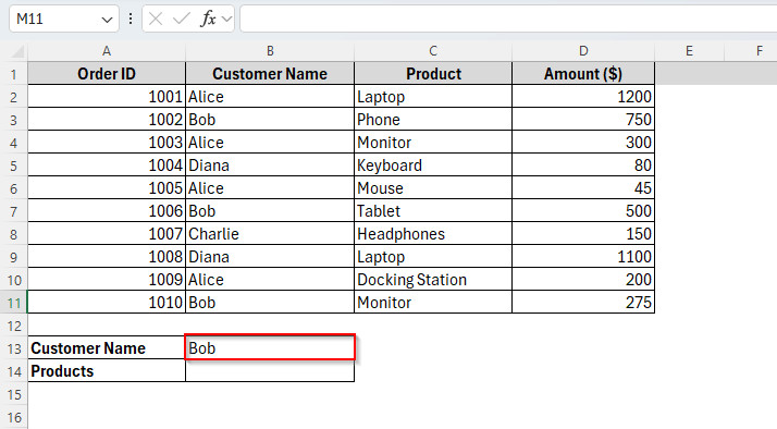 Vlookup and Return All Matches Vertically Using FILTER Function