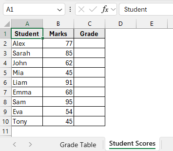 Use VLOOKUP to Return Values Within a Range
