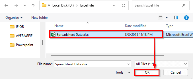Embed Excel File as an Object in PowerPoint