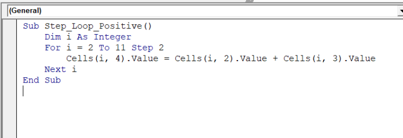 How to Use For Next Loop in Excel VBA - Excel Insider