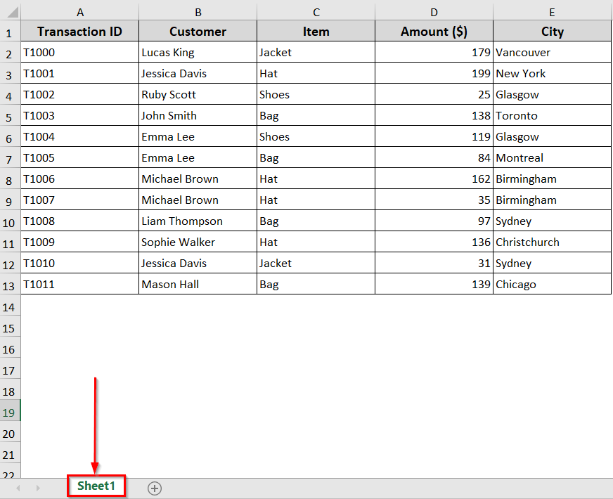 Copy Worksheet to a New Workbook